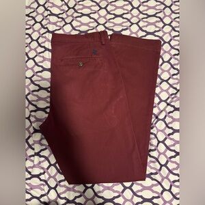 Polo Ralph Lauren Men’s Stretch Straight Fit Chino Pants Burgundy 32x32